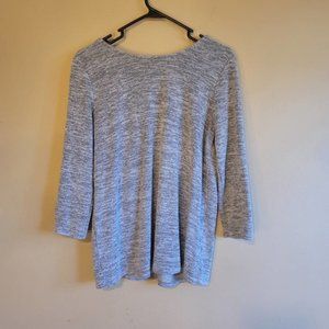 Market & Spruce keyhole back sweater